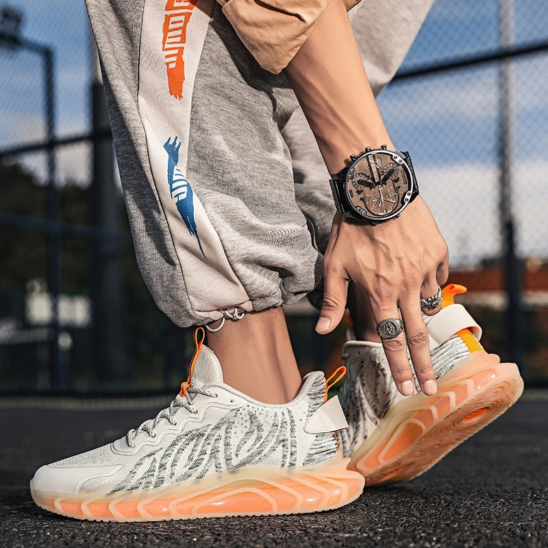 New Mesh Running Shoes Men's Comfortable Jogging Shoes Outdoor Track and Field New Sports Shoes Lightweight Gym Sports Shoes
New Mesh Running Shoes Men's Comfortable Jogging Shoes Outdoor Track and Field New Sports Shoes Lightweight Gym Sports Shoes