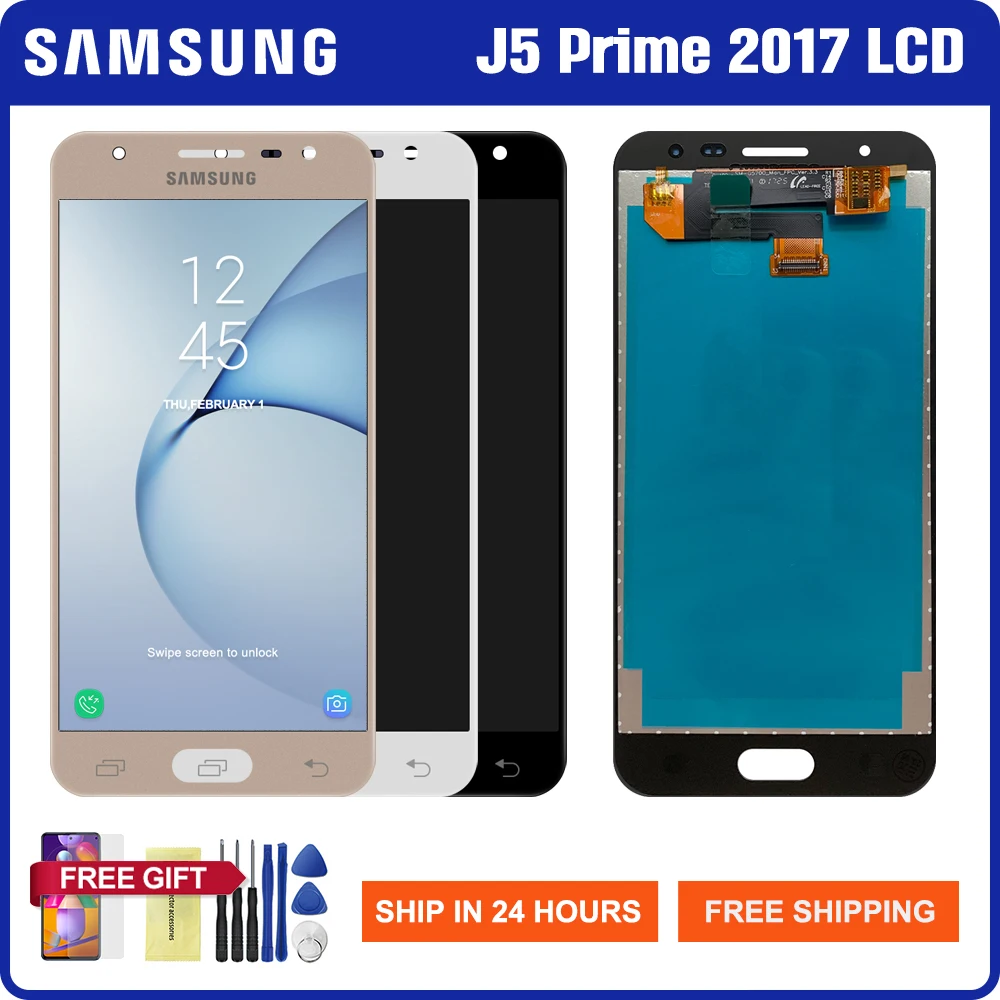 Lcd For SAMSUNG GALAXY J5 Prime 2017 G570 LCD Touch Screen Digitizer Assembly Parts For Samsung G570 SM-G570F G571F G571
Lcd For SAMSUNG GALAXY J5 Prime 2017 G570 LCD Touch Screen Digitizer Assembly Parts For Samsung G570 SM-G570F G571F G571