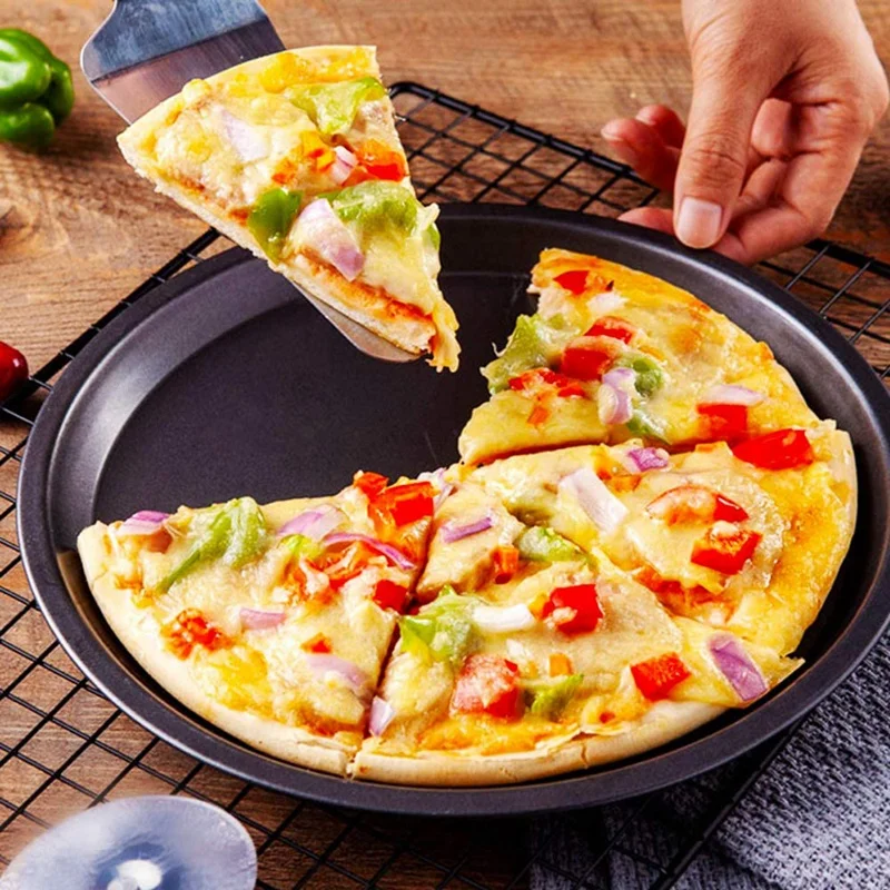4 Pcs Non-Stick Pizza Baking Pan 6 8 9 10-Inch Diameter Pizza Tray,Round Pizza Bakeware for Home Kitchen Oven Baking
4 Pcs Non-Stick Pizza Baking Pan 6 8 9 10-Inch Diameter Pizza Tray,Round Pizza Bakeware for Home Kitchen Oven Baking
