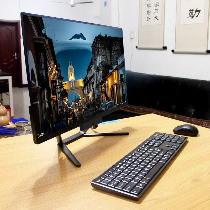 Заводская цена! Дешевый компьютер OEM настольный моноблок i7 i5 i3 23 8 дюйма ПК Все в