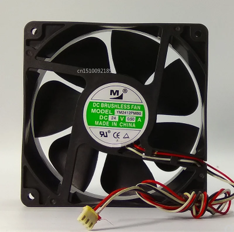 Free shipping For M Huaxia YM2412PMB0 DC 24V 0.5A 120x120x38mm 3-Wire Server Cooling Fan
Free shipping For M Huaxia YM2412PMB0 DC 24V 0.5A 120x120x38mm 3-Wire Server Cooling Fan