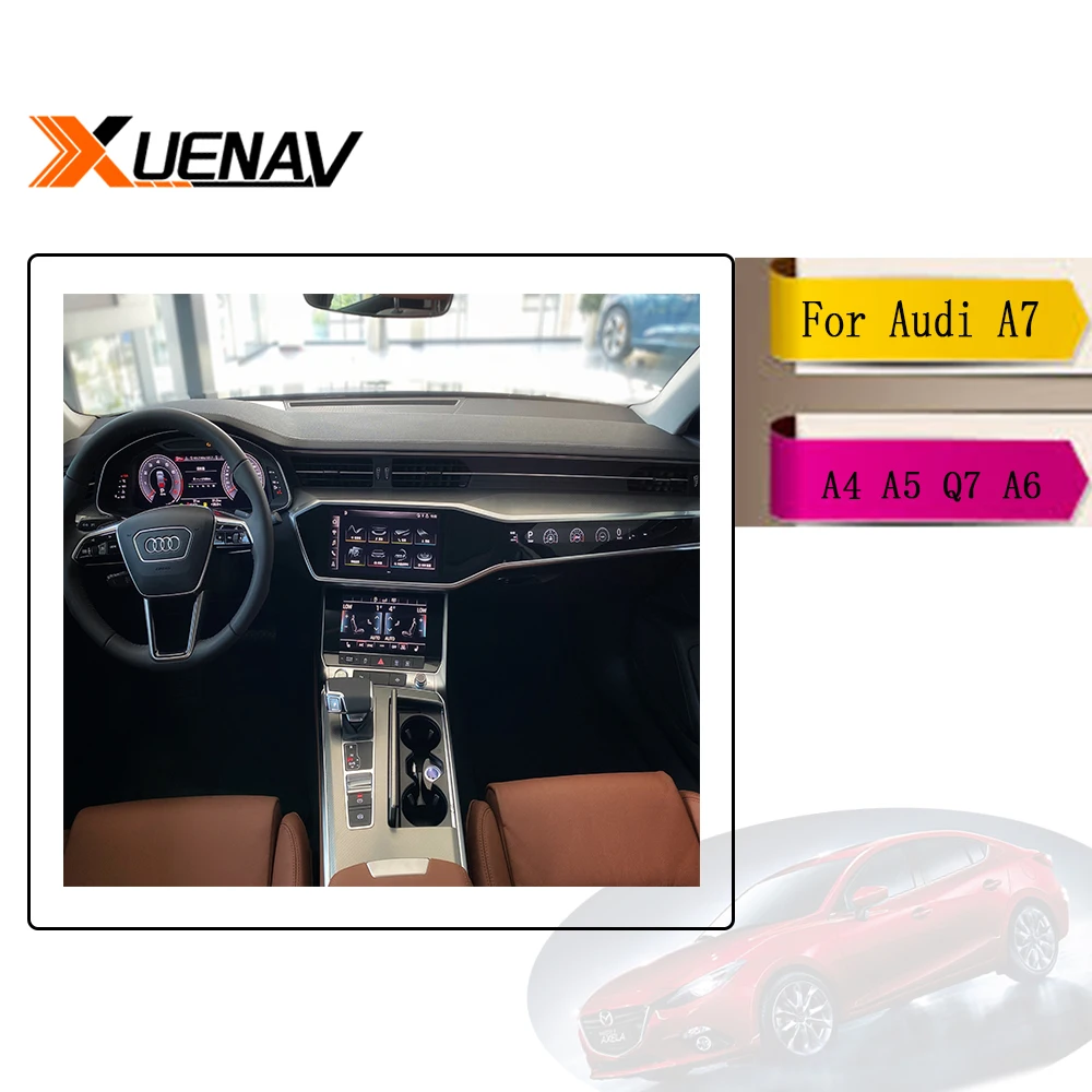 HD Screen For Audi A4 A5 Q7 A6 A7 LCD Car Radio Player GPS Navigatiion DVD Multimidia WIFI Bluetooth Carplay Head Unit
HD Screen For Audi A4 A5 Q7 A6 A7 LCD Car Radio Player GPS Navigatiion DVD Multimidia WIFI Bluetooth Carplay Head Unit