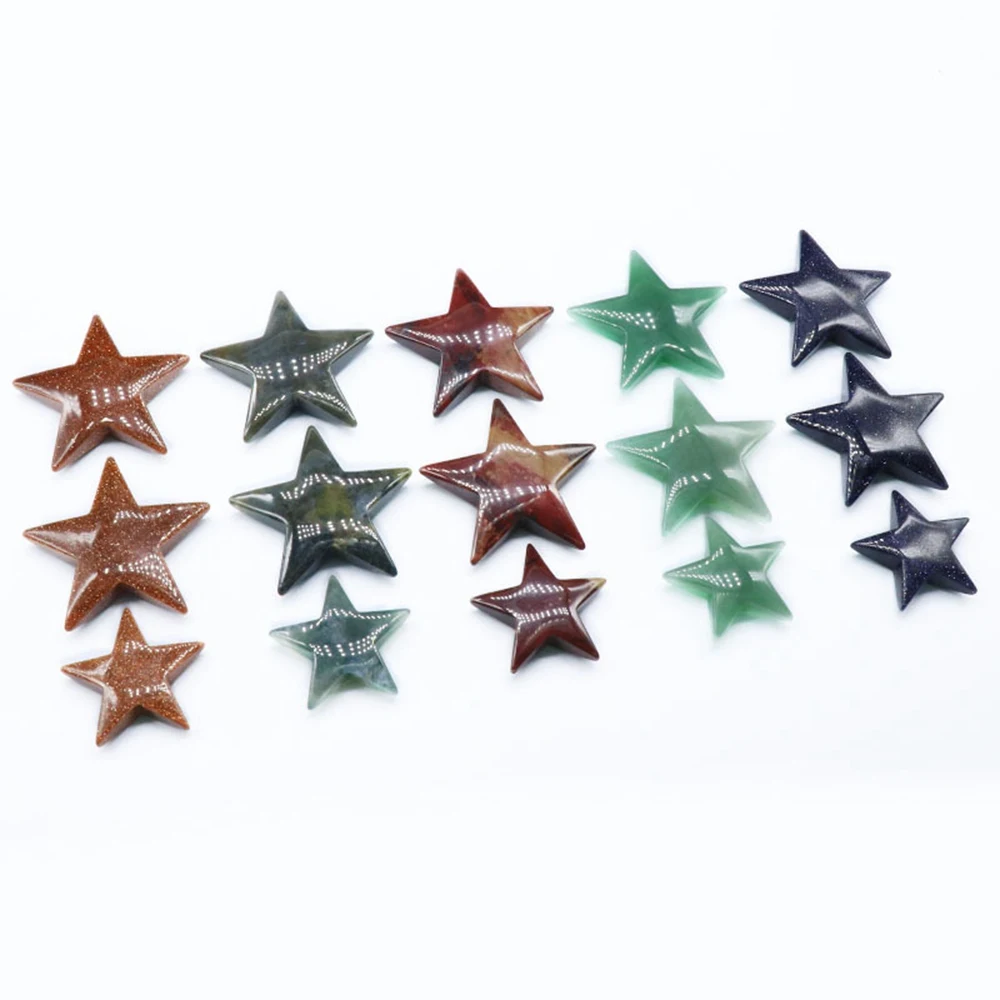 Healing Crystal Stars Handmade Craved Palm Worry Stone Chakra Reiki Balancing Charms Ornaments Display 32/45 for Jewelry Making
Healing Crystal Stars Handmade Craved Palm Worry Stone Chakra Reiki Balancing Charms Ornaments Display 32/45 for Jewelry Making