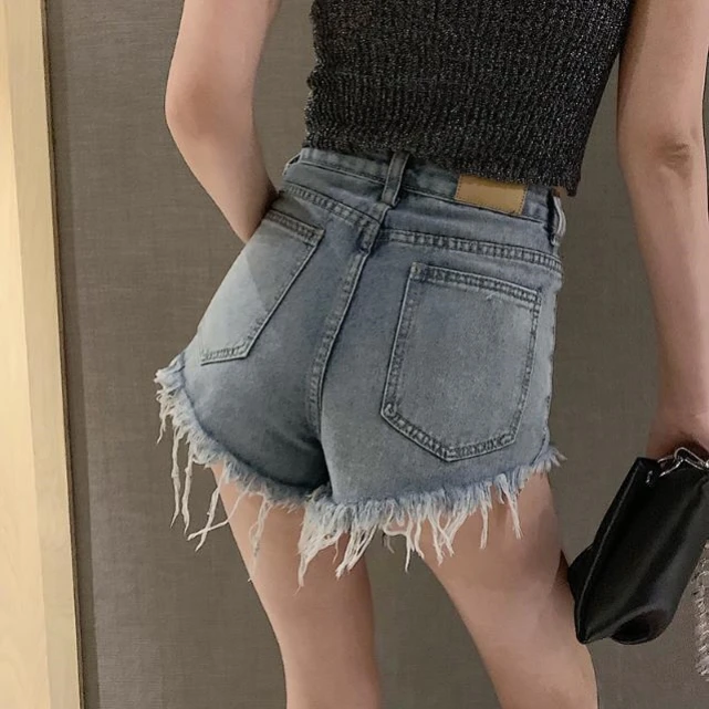 2021 Korean Style Fashion Womens Wide Leg Sequined Tassel Black Denim Hto Shorts , High Waisted Ripped Jean Shorts for Women
2021 Korean Style Fashion Womens Wide Leg Sequined Tassel Black Denim Hto Shorts , High Waisted Ripped Jean Shorts for Women