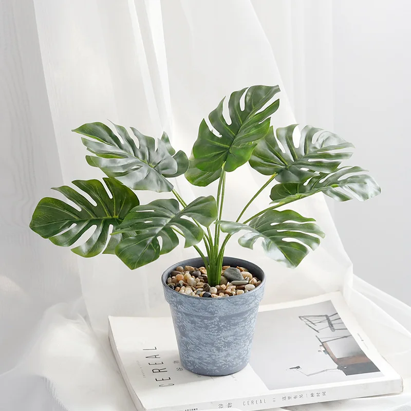 Leafs Artificial Plant Branch Decoration Green Bonsai Artificial Monstera Gardening Planta Autumn Decorations For Home AA50FZ
Leafs Artificial Plant Branch Decoration Green Bonsai Artificial Monstera Gardening Planta Autumn Decorations For Home AA50FZ