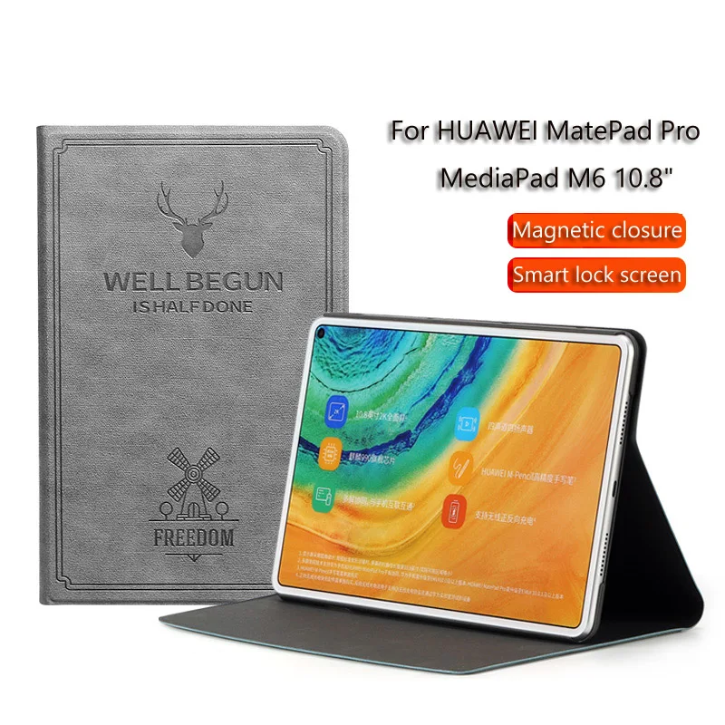 Чехол для планшета Huawei Mediapad M6 / MatePad Pro 10,8 дюймов Умный Магнитный чехол-подставка для Huawei MatePad Pro защитный чехол
Чехол для планшета Huawei Mediapad M6 / MatePad Pro 10,8 дюймов Умный Магнитный чехол-подставка для Huawei MatePad Pro защитный чехол