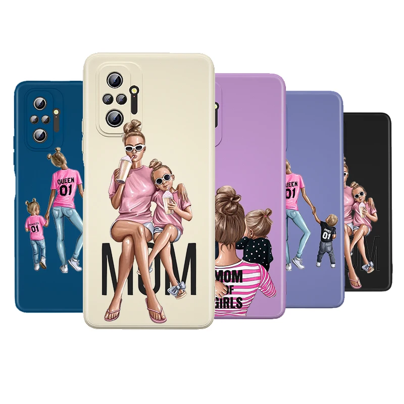 Family Mom Baby Dad Liquid Silicone Soft Cover For Xiaomi Redmi Note 10 10T 9 9T 8T 9S 8 7 Pro Max Phone Case
Family Mom Baby Dad Liquid Silicone Soft Cover For Xiaomi Redmi Note 10 10T 9 9T 8T 9S 8 7 Pro Max Phone Case