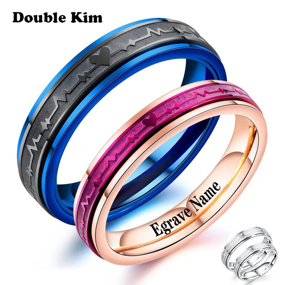 Кольца с медицинским символом сердцебиения, кольца для любви из нержавеющей стали, сделай сам, гравировка имени, дата, свадебная фотосессия,...
Кольца с медицинским символом сердцебиения, кольца для любви из нержавеющей стали, сделай сам, гравировка имени, дата, свадебная фотосессия,...