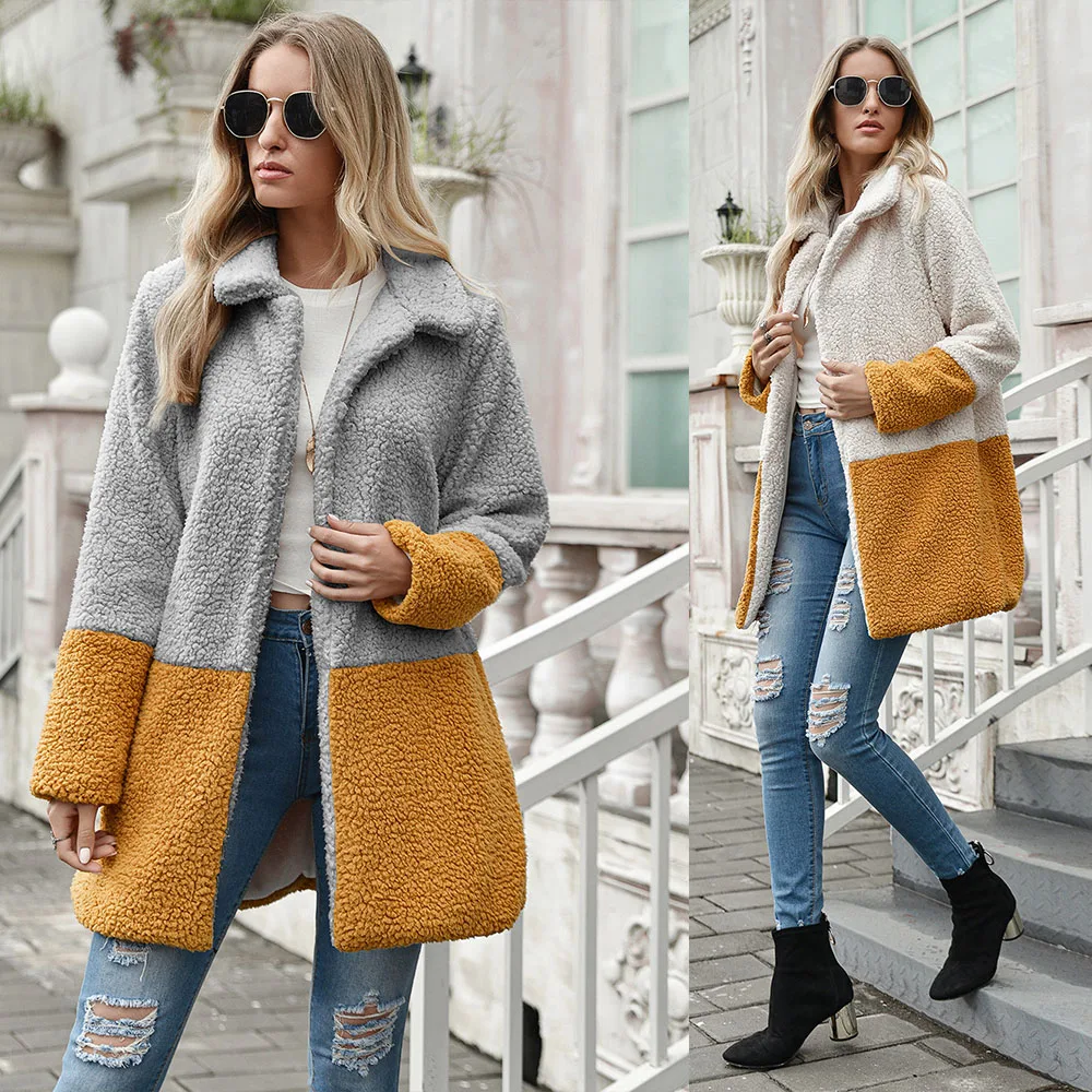 Mujeres Abrigo De Piel Sinttica De Alta Calidad Trinchera Holgada Casuales De Mujer De Solapa Rayada Cardigan Lana
Mujeres Abrigo De Piel Sinttica De Alta Calidad Trinchera Holgada Casuales De Mujer De Solapa Rayada Cardigan Lana