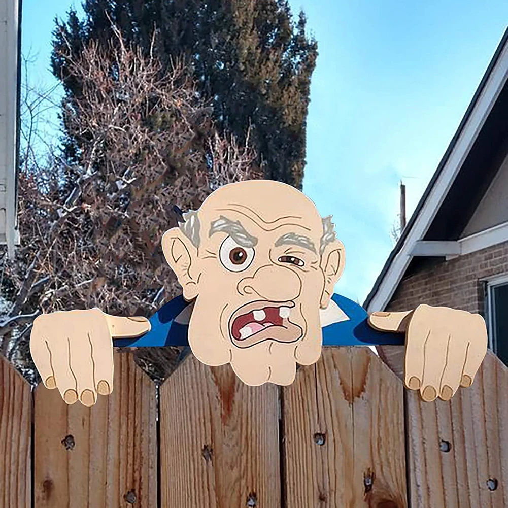 Grandpa/Grandma Fence Ornament Fathers Day Mothers Day Nosy Old Man Elderly Lady Exterior Fence Yard Decoration
Grandpa/Grandma Fence Ornament Fathers Day Mothers Day Nosy Old Man Elderly Lady Exterior Fence Yard Decoration