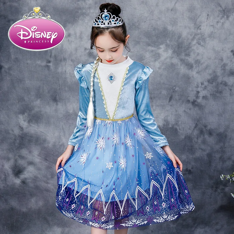 Disney 2020 Autumn Frozen Dresses Elsa Princess Dress Girls Princess Children Skirt Gauze Girl Dress Winter Christmas Clothing
Disney 2020 Autumn Frozen Dresses Elsa Princess Dress Girls Princess Children Skirt Gauze Girl Dress Winter Christmas Clothing