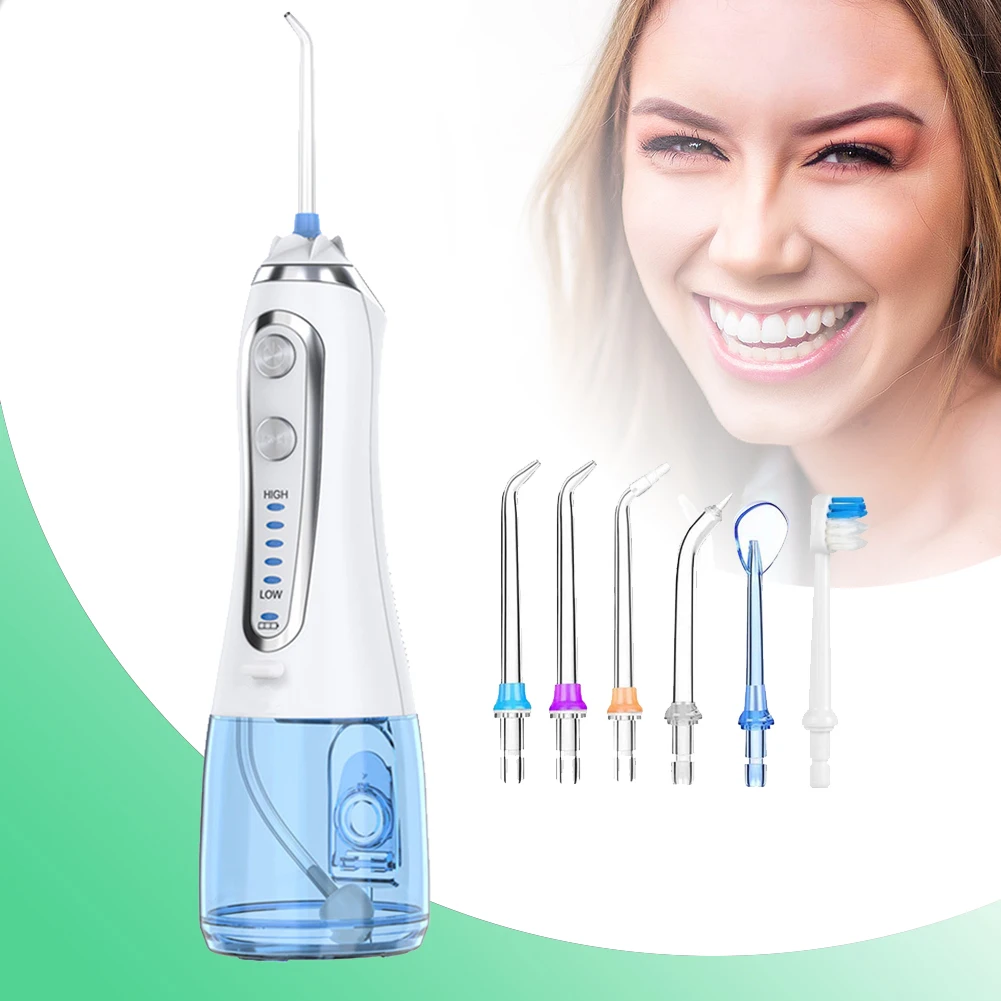 Electric Oral Irrigator USB Rechargeable Water Flosser Cordless Portable Dental Teeth Cleaner 300ml Water Tanks Water Jet Tips
Electric Oral Irrigator USB Rechargeable Water Flosser Cordless Portable Dental Teeth Cleaner 300ml Water Tanks Water Jet Tips