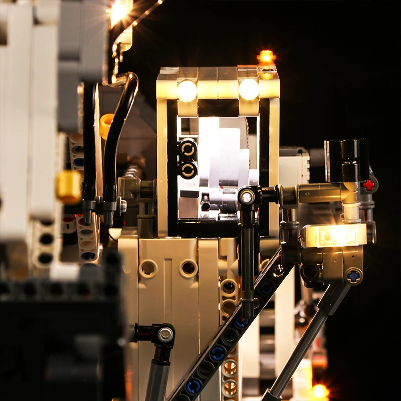 The Led Light Accessoriess for MOC Building Blocks for The Liebherred R 9800 Excavator 42100(only Light Accessories)DIY TOYS
The Led Light Accessoriess for MOC Building Blocks for The Liebherred R 9800 Excavator 42100(only Light Accessories)DIY TOYS