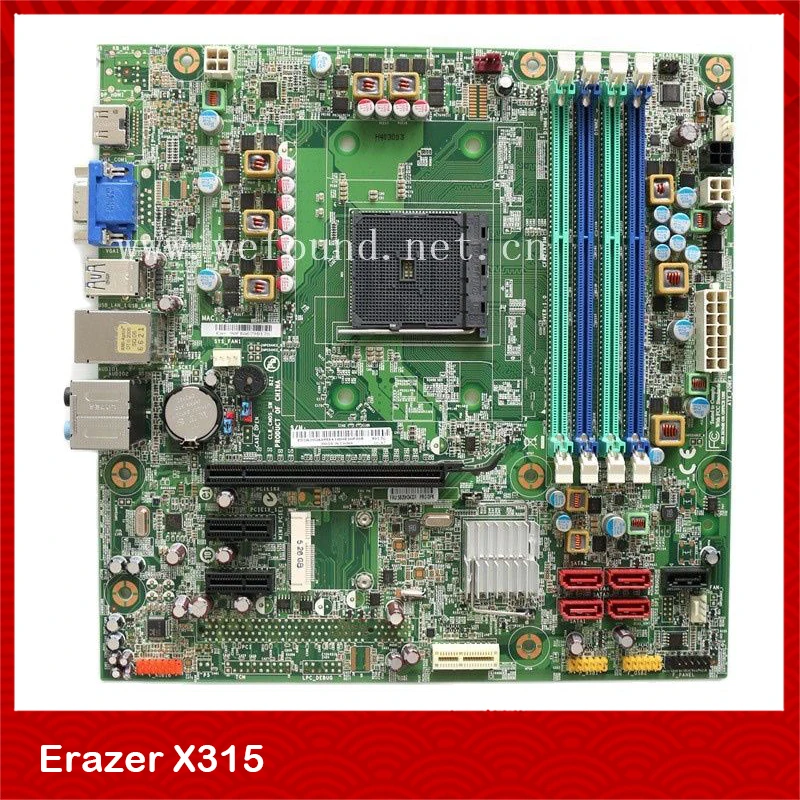 Desktop Motherboard for Lenovo Erazer X315 FM2+A78 CFM2+A78M FRU:5B20H34331 VER:1.0 Fully Tested Good Quality
Desktop Motherboard for Lenovo Erazer X315 FM2+A78 CFM2+A78M FRU:5B20H34331 VER:1.0 Fully Tested Good Quality