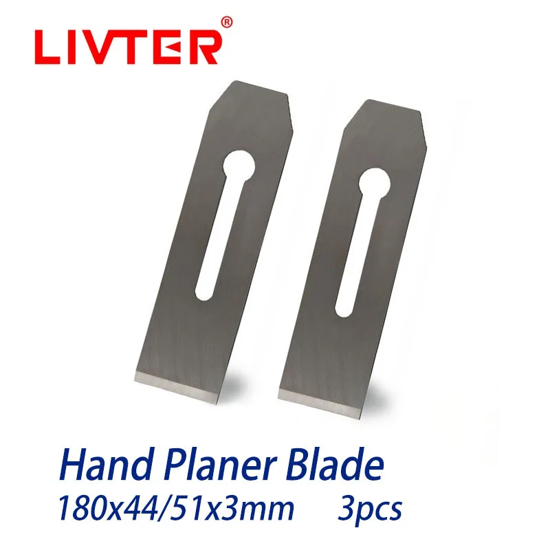 Livter 3pcs Hand Planer Blade Hand Planer Replacement Blade Hand Tool Parts for Woodworking Hand Planer 185mm 44mm / 51mm
Livter 3pcs Hand Planer Blade Hand Planer Replacement Blade Hand Tool Parts for Woodworking Hand Planer 185mm 44mm / 51mm
