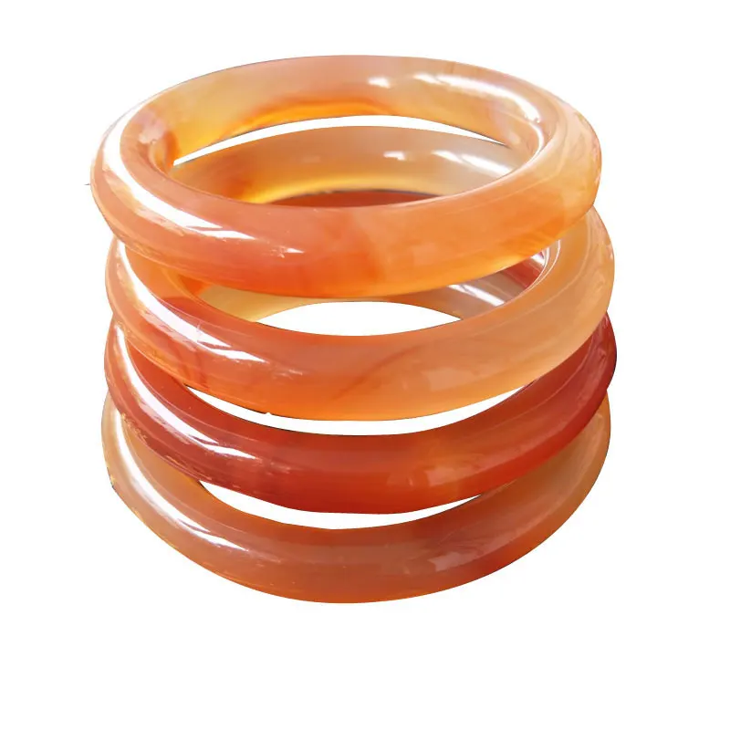 Women Primary Agate Bracelets Bangles Orange Red Round Circle Bangles Gift for Female's Fine Jade Stone Jewelry
Women Primary Agate Bracelets Bangles Orange Red Round Circle Bangles Gift for Female's Fine Jade Stone Jewelry