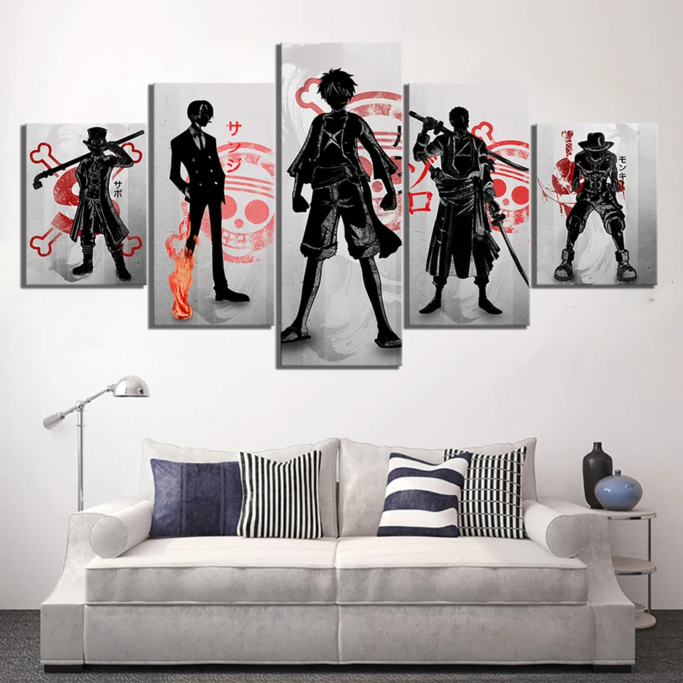 5 Piece Canvas Wall Art Animation Modular Martial Cartoon Poster Living Room Decoration Bedroom Modern Image Home Painting
5 Piece Canvas Wall Art Animation Modular Martial Cartoon Poster Living Room Decoration Bedroom Modern Image Home Painting
