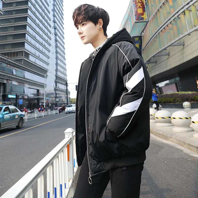 Зимняя свободная Мужская куртка, Толстая теплая куртка с хлопковой подкладкой, пальто с капюшоном и воротником, мужская модель 2019, модная пу...
Зимняя свободная Мужская куртка, Толстая теплая куртка с хлопковой подкладкой, пальто с капюшоном и воротником, мужская модель 2019, модная пу...