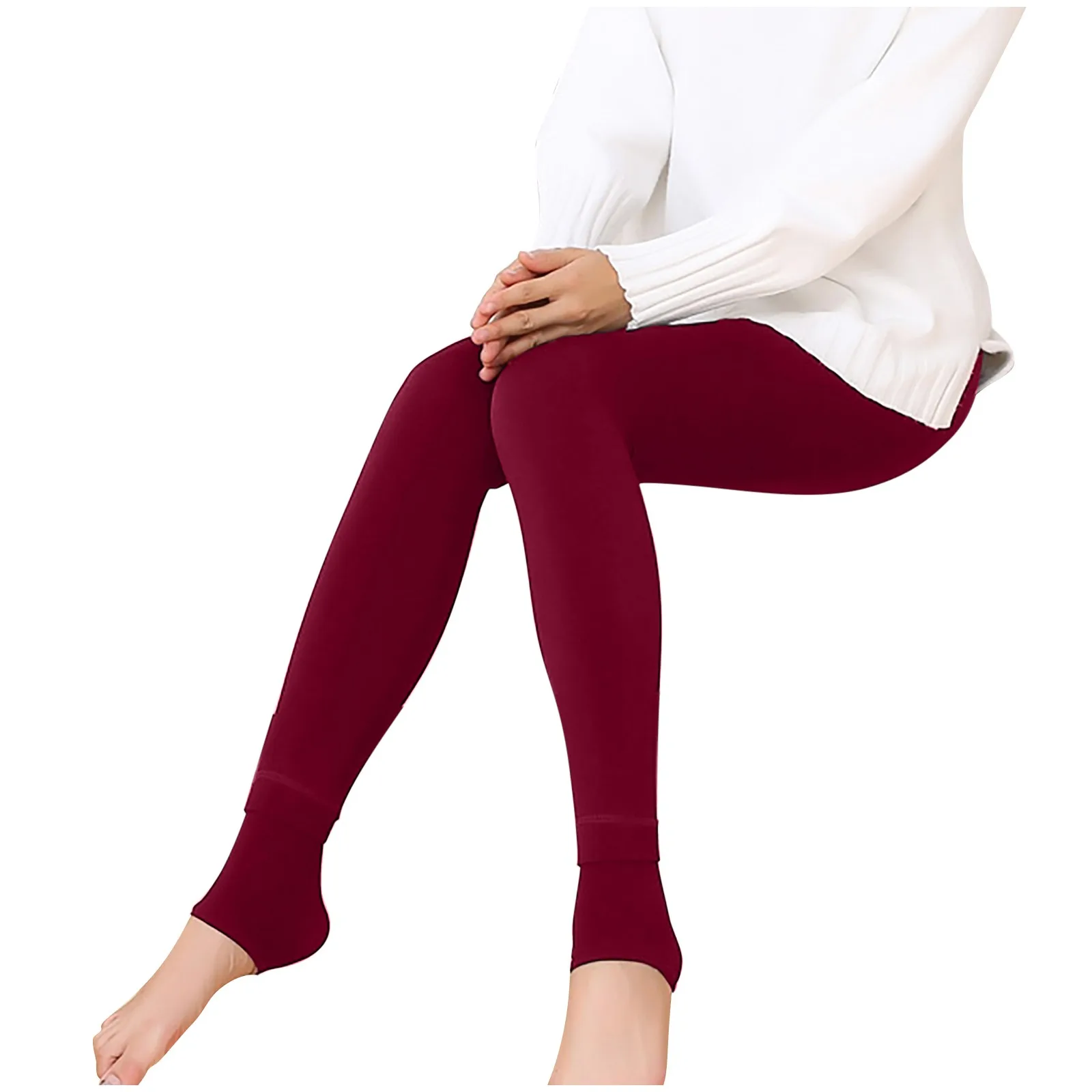 Women Cashmere Pants Trousers Leggings Solid Warm Winter Tight Thick Velvet Wool Pants
Women Cashmere Pants Trousers Leggings Solid Warm Winter Tight Thick Velvet Wool Pants