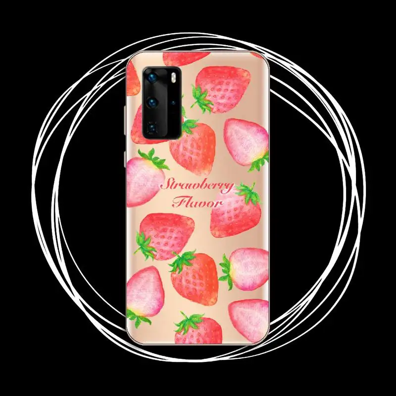 Cartoon fruit strawberry cherry Phone Case Transparent for Huawei P honor 8 10i 20 30 40 smart 2019
Cartoon fruit strawberry cherry Phone Case Transparent for Huawei P honor 8 10i 20 30 40 smart 2019