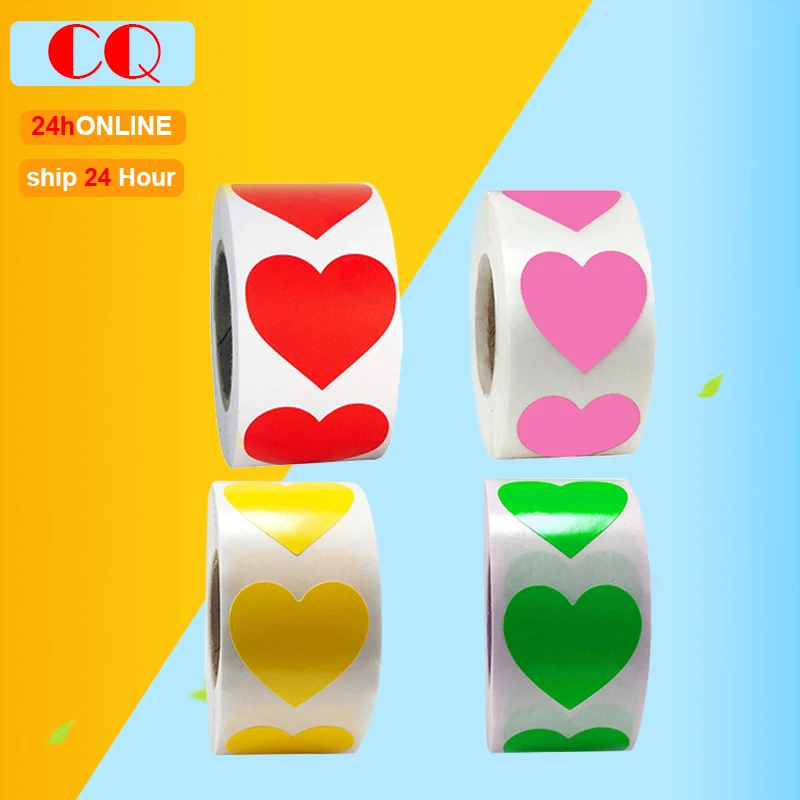 50-500PCS Love Heart Shaped Label Sticker Scrapbook Gift Packaging Seal Birthday Party Wedding Supplies Stationery Sticker
50-500PCS Love Heart Shaped Label Sticker Scrapbook Gift Packaging Seal Birthday Party Wedding Supplies Stationery Sticker