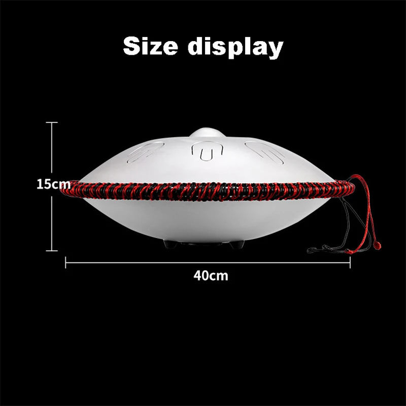 16 Inch 9 Note Steel Tongue Drum D Tune Tambourine Ethereal Drum Yoga Meditation Percussion Instrument With Dedicated Drum Bag
16 Inch 9 Note Steel Tongue Drum D Tune Tambourine Ethereal Drum Yoga Meditation Percussion Instrument With Dedicated Drum Bag