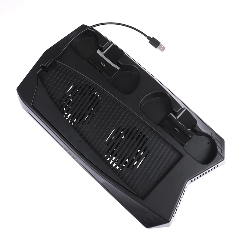 Vertical Stand With 2 Controller Charging Dock Cooling Fan For Play Station Decoration
Vertical Stand With 2 Controller Charging Dock Cooling Fan For Play Station Decoration