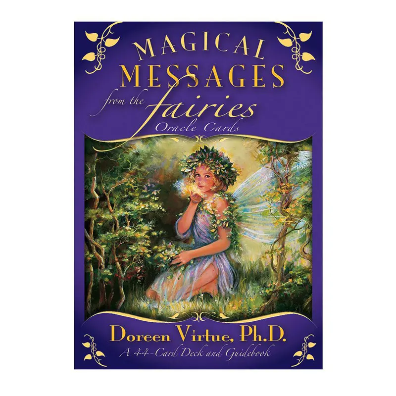 44PCS Magical Messages From The Fairies Tarot Cards Guidance Divination Fate Oracle Deck Board Game Card For Party Games
44PCS Magical Messages From The Fairies Tarot Cards Guidance Divination Fate Oracle Deck Board Game Card For Party Games