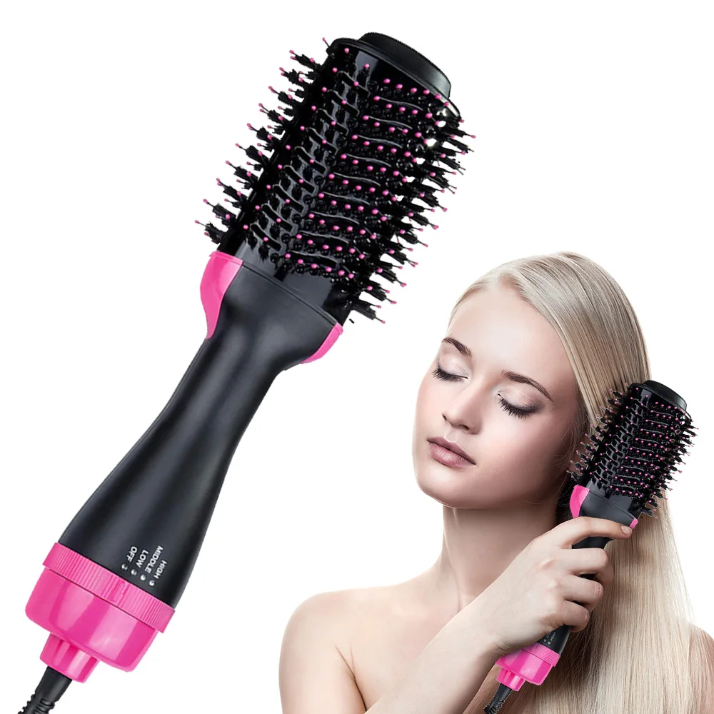 1000W One Step Hair Dryer & Volumizer Salon Hot Air Paddle Styling Brush Negative Ion Generator Hair Straightener Curler
1000W One Step Hair Dryer & Volumizer Salon Hot Air Paddle Styling Brush Negative Ion Generator Hair Straightener Curler