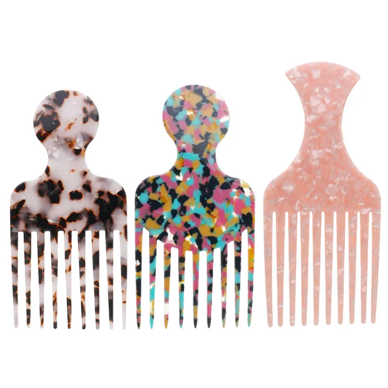 4mm thickness WITH LOGO Afro Comb Acetate Tortoise Shell Salon Hairdressing Wide Tooth Comb For Women Girls
4mm thickness WITH LOGO Afro Comb Acetate Tortoise Shell Salon Hairdressing Wide Tooth Comb For Women Girls