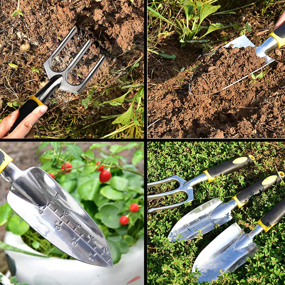 4Pcs/Set Portable Handheld Non Slip Handle Flower Planting Scale Trowel Shovel Rake Gloves Gardening Combination Tools Set
4Pcs/Set Portable Handheld Non Slip Handle Flower Planting Scale Trowel Shovel Rake Gloves Gardening Combination Tools Set