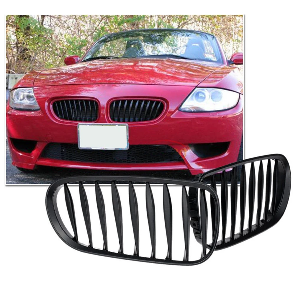 Matte Black Car Front Kidney Grille Sporty Style Grill for Z4 E85 2003-2008
Matte Black Car Front Kidney Grille Sporty Style Grill for Z4 E85 2003-2008