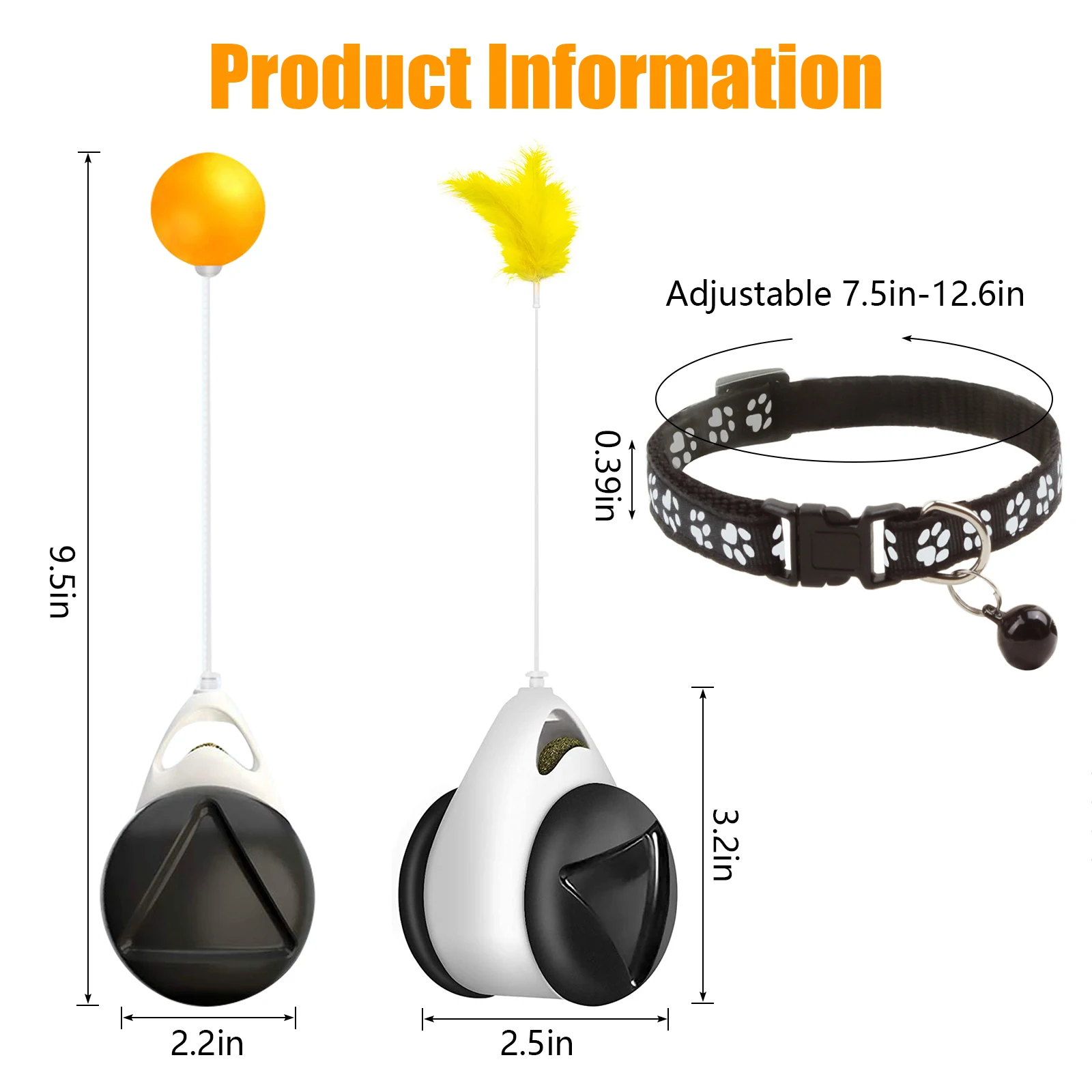 Tumbler Swing Toys for Cats Kitten Interactive Balance Car Cat Chasing Toy With Catnip Funny Pet Products for Dropshipping
Tumbler Swing Toys for Cats Kitten Interactive Balance Car Cat Chasing Toy With Catnip Funny Pet Products for Dropshipping