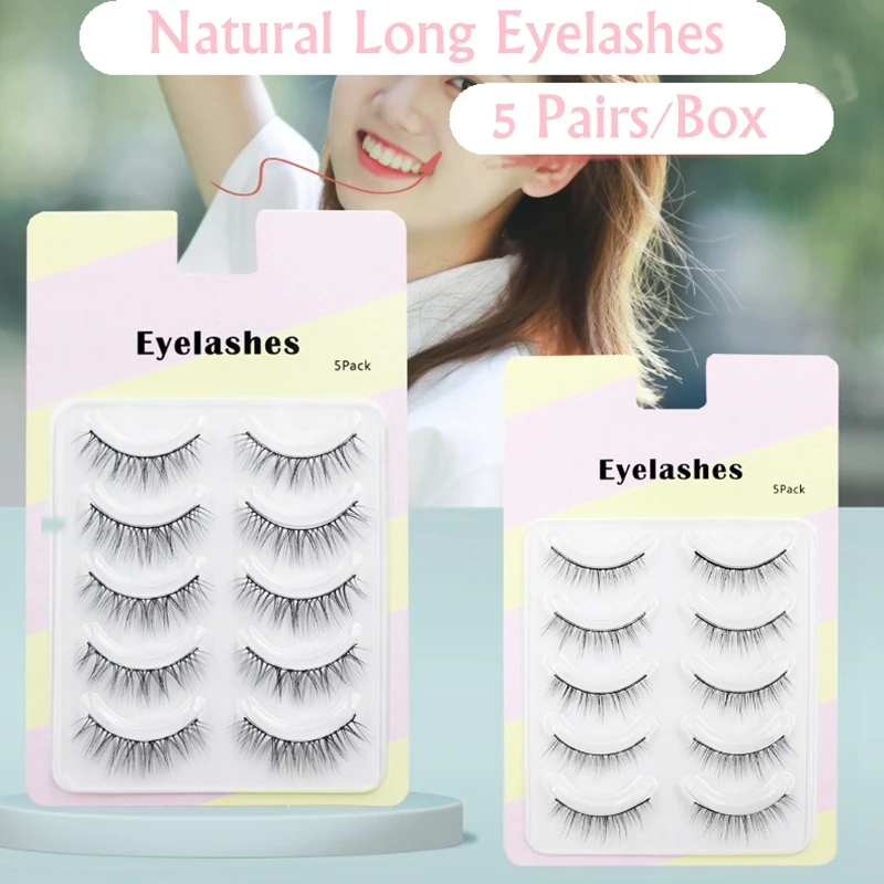 Beauty Supplies Pure Style 5 Pairs Of False Eyelashes Lash Extension Cross Curling Natural Fairy Daily Eye Makeup Beauty
Beauty Supplies Pure Style 5 Pairs Of False Eyelashes Lash Extension Cross Curling Natural Fairy Daily Eye Makeup Beauty