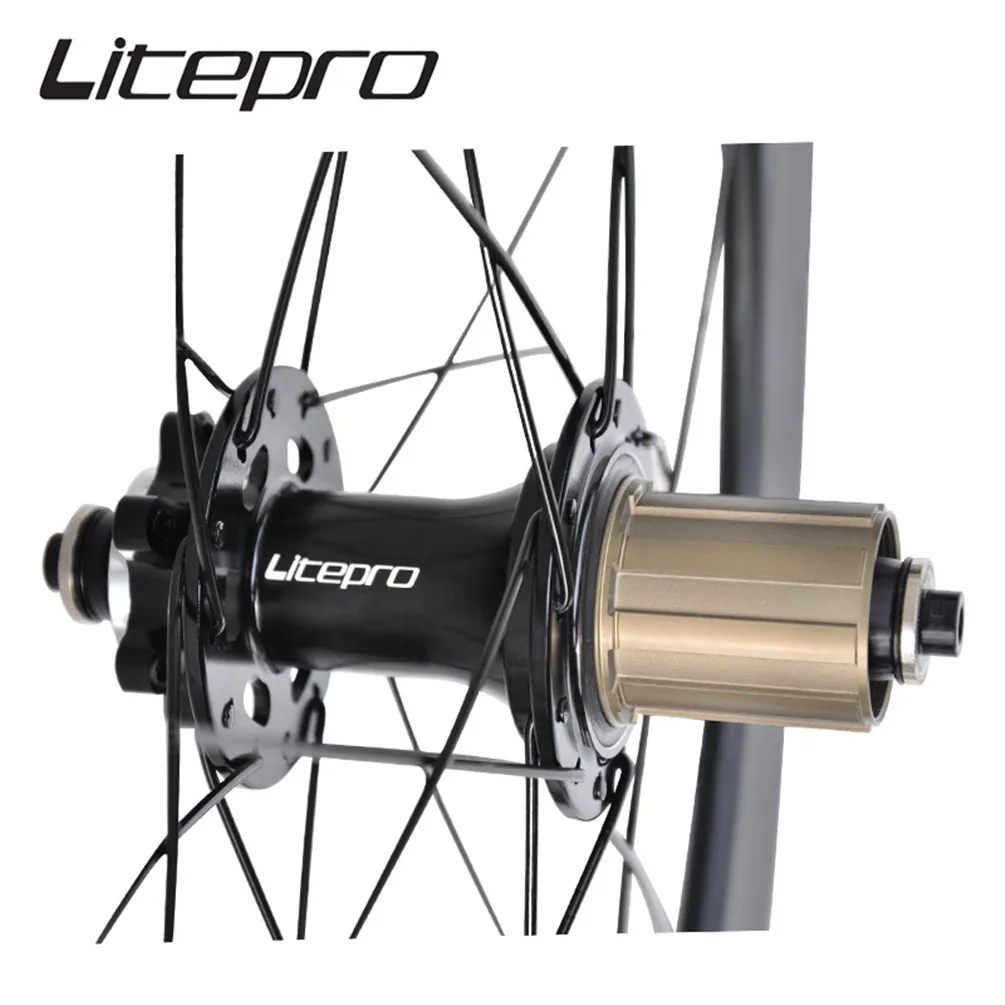 Litepro S42 AERO складной велосипед 20 дюймов 406/451 V дисковый тормоз 11 Скорость колесная 4