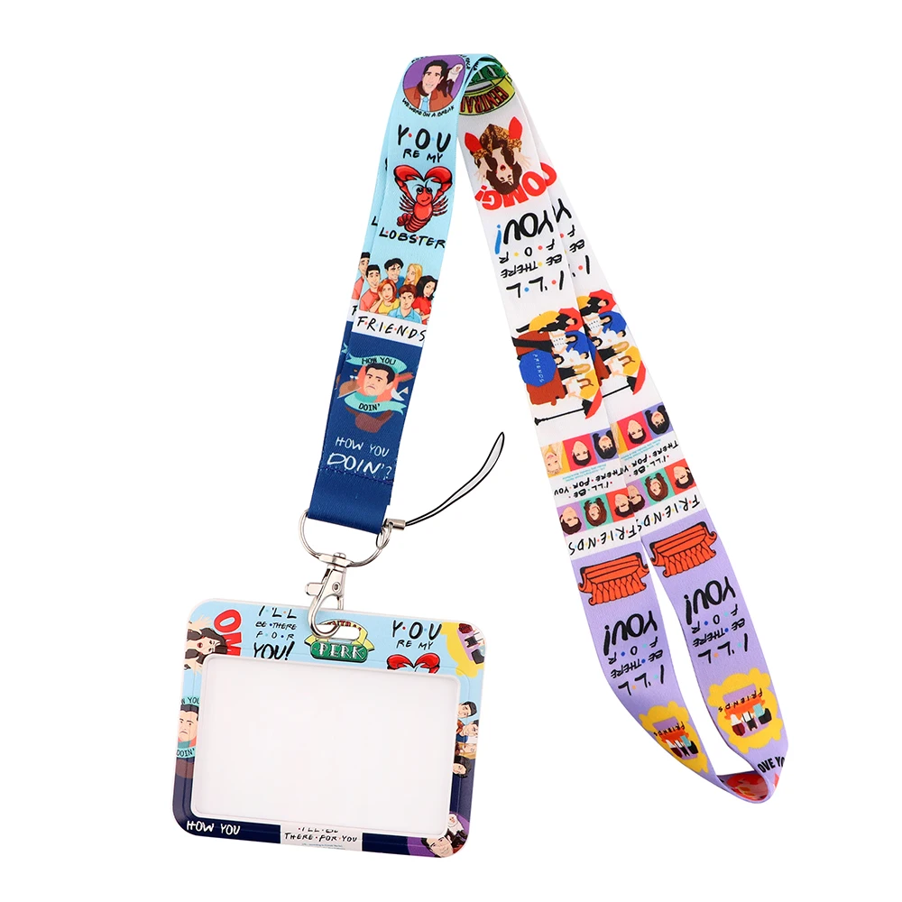 YL744 Friends TV Show Lanyard Keychain ID Card Pass Gym Mobile Phone USB Badge Holder Key Ring Neck Straps Accessories
YL744 Friends TV Show Lanyard Keychain ID Card Pass Gym Mobile Phone USB Badge Holder Key Ring Neck Straps Accessories