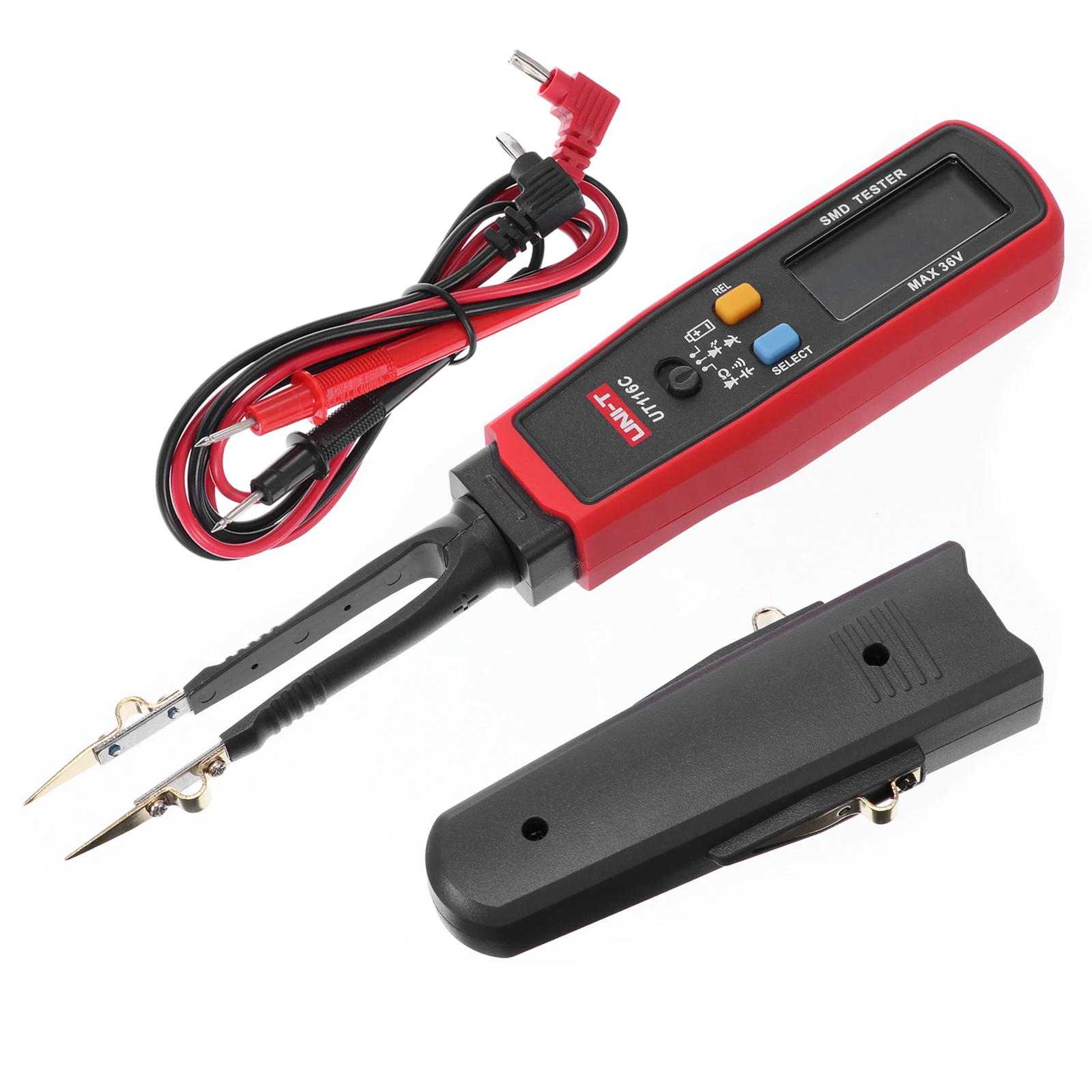 UNI-T UT116C SMD мультиметр тестер 36 В постоянного тока измеритель напряжения 6000 отсчетов Сопротивление Емкость стабилитрон Диод Непрерывность б...
UNI-T UT116C SMD мультиметр тестер 36 В постоянного тока измеритель напряжения 6000 отсчетов Сопротивление Емкость стабилитрон Диод Непрерывность б...