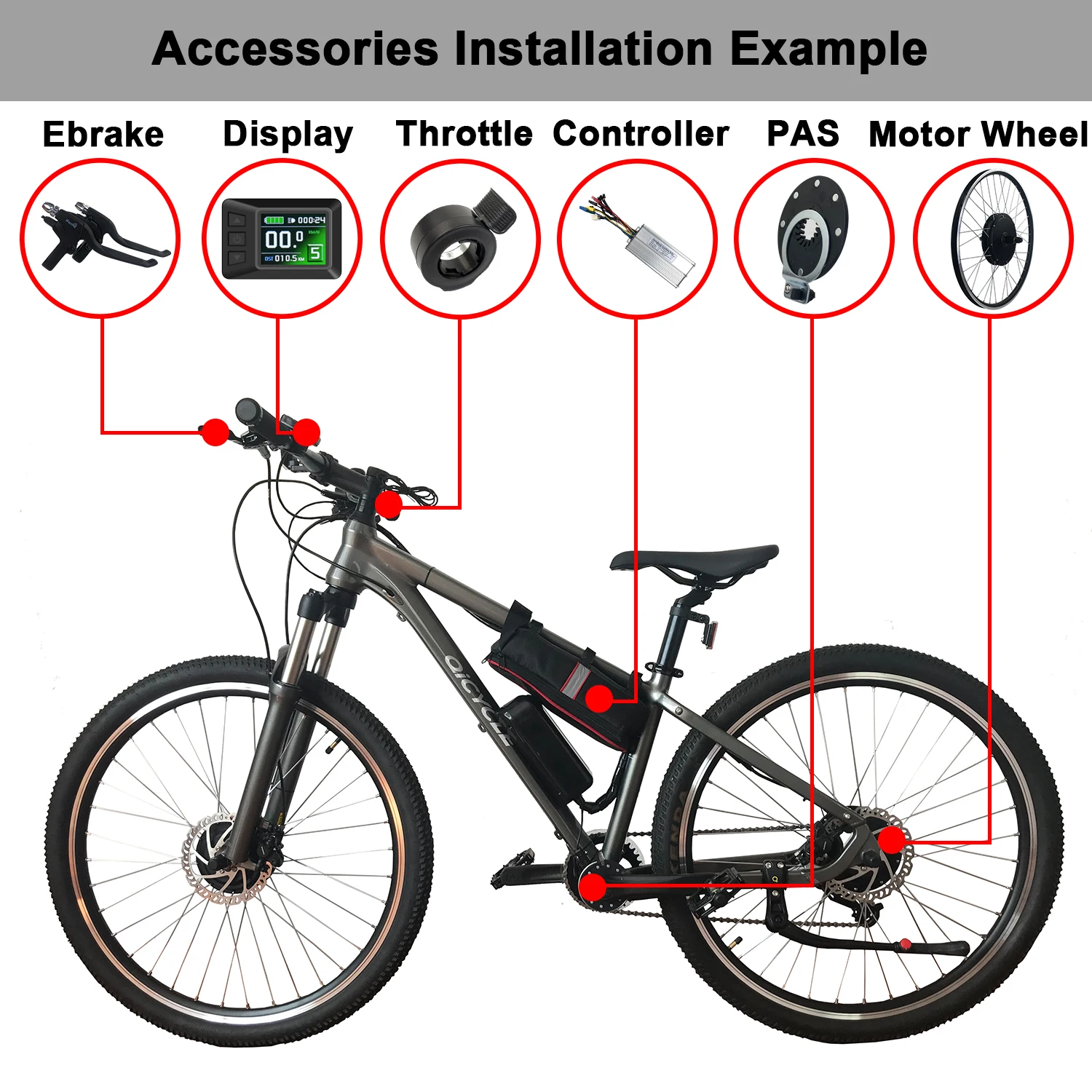 48V1000W Ebike Conversion Kit Electric Bicycle Wheel Motor Front Rear Bicycle Brushless Hub Motor Wheel 20"24"26"27.5"28"29"700C
48V1000W Ebike Conversion Kit Electric Bicycle Wheel Motor Front Rear Bicycle Brushless Hub Motor Wheel 20"24"26"27.5"28"29"700C