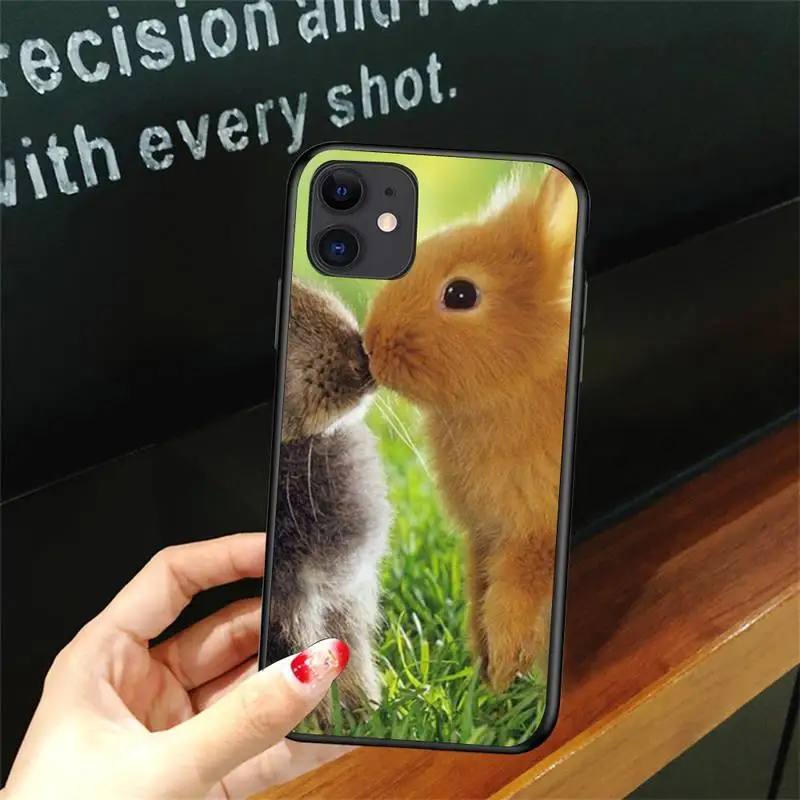 Cute White Baby Rabbits Phone Case For Iphone 5 5S SE 6 6s 7 8 plus X Xr XS 11 12 Mini Pro Max Cover Fundas Coque
Cute White Baby Rabbits Phone Case For Iphone 5 5S SE 6 6s 7 8 plus X Xr XS 11 12 Mini Pro Max Cover Fundas Coque