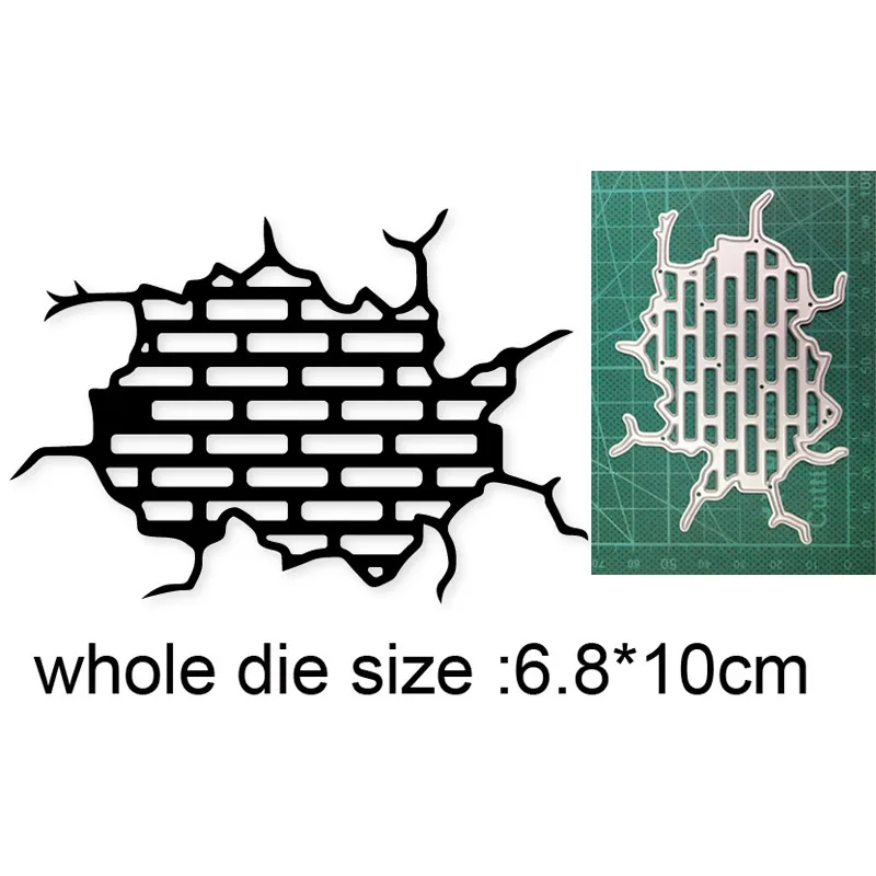 Hole In Wall Brick New 2021 Metal Cutting Dies For DIY Scrapbooking Paper And Card Making Decorative Embossing Dies Craft Dies
Hole In Wall Brick New 2021 Metal Cutting Dies For DIY Scrapbooking Paper And Card Making Decorative Embossing Dies Craft Dies