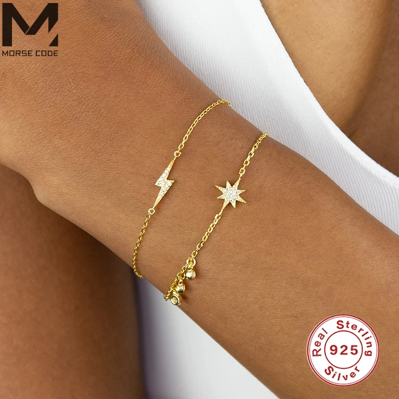 MC Silver Chain Bracelet Homme Retro Charm Vintage 925 Sterling Plata Star/lightning Women Pulsera For Party Wedding браслет
MC Silver Chain Bracelet Homme Retro Charm Vintage 925 Sterling Plata Star/lightning Women Pulsera For Party Wedding браслет