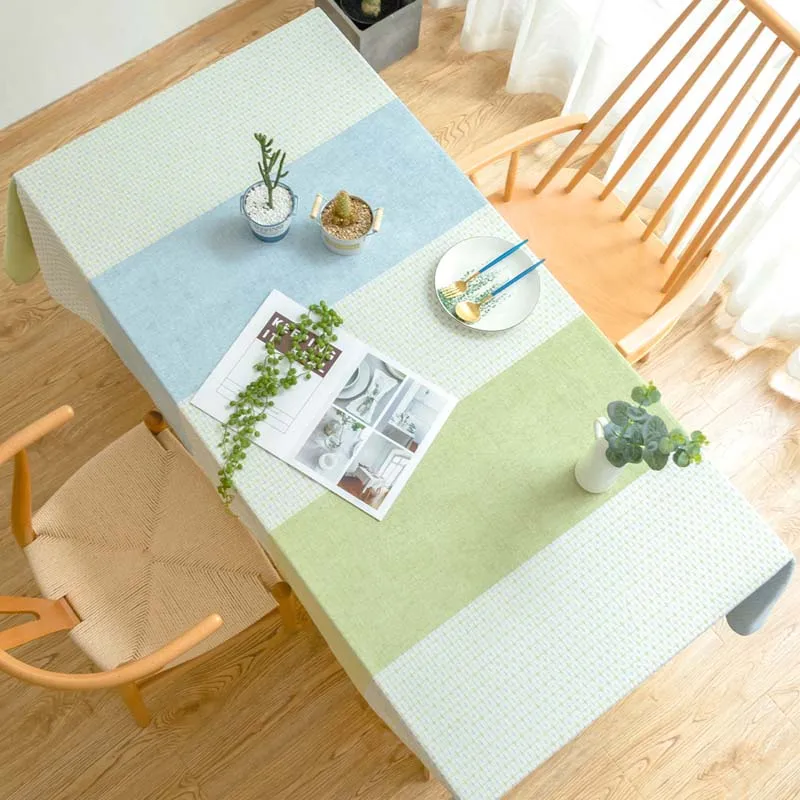 Europe Green Kitchen Waterproof Table Cloth Stripe Rectangular Dining Table Cover End/Tea Table
Europe Green Kitchen Waterproof Table Cloth Stripe Rectangular Dining Table Cover End/Tea Table