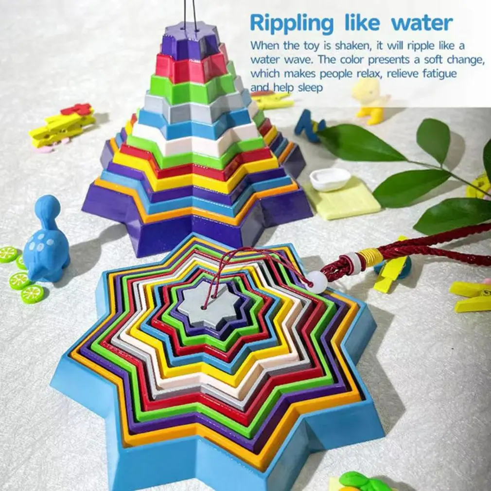 1 Pcs Halloween Gift Decoration 3D Falling Star Tower Hanging Decor Creative Decompression Plastic Star Shape for Party Supplies
1 Pcs Halloween Gift Decoration 3D Falling Star Tower Hanging Decor Creative Decompression Plastic Star Shape for Party Supplies