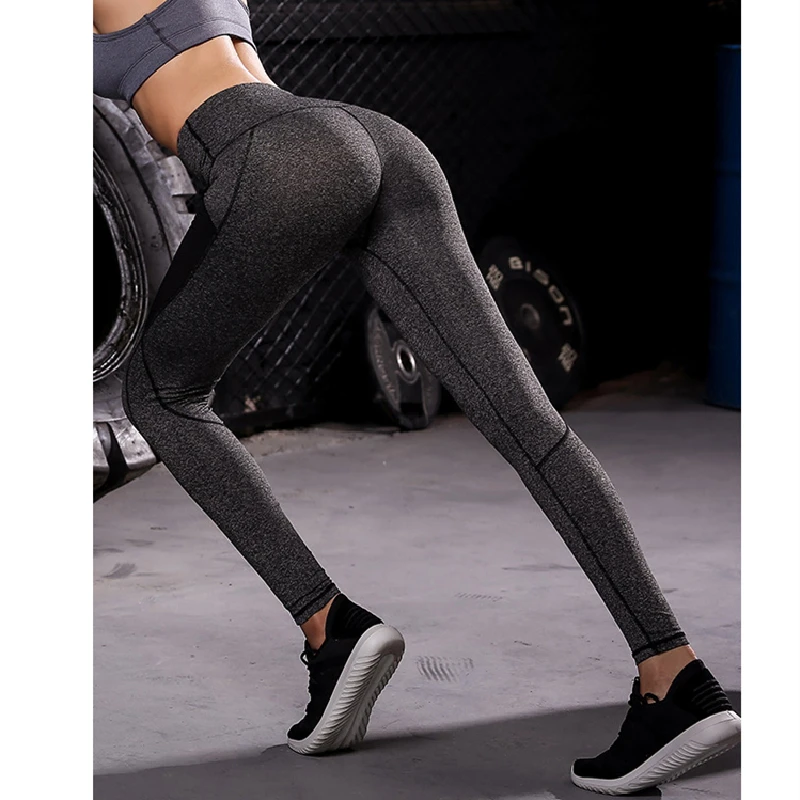 Women's Fitness Leggings with Mesh Pockets Tight Elastic and Quick-Drying Function Sports Trousers Suitable For Yoga and Running
Women's Fitness Leggings with Mesh Pockets Tight Elastic and Quick-Drying Function Sports Trousers Suitable For Yoga and Running