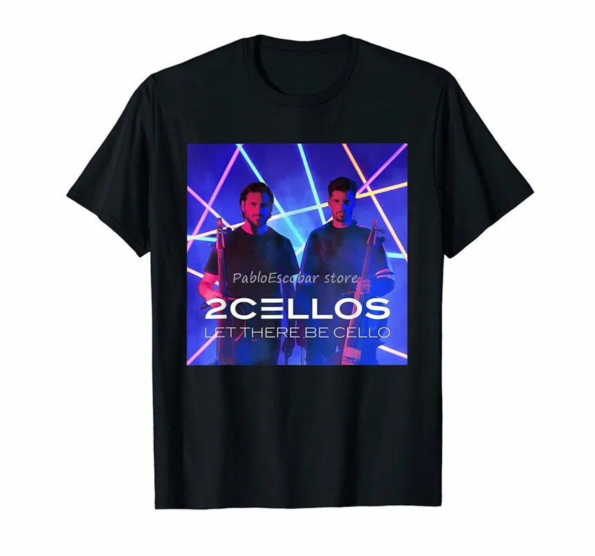 2Cellos Let There Be Cello Black T-Shirt S-3Xl Adults Casual Tee Shirt men summer t-shirt brand tops
2Cellos Let There Be Cello Black T-Shirt S-3Xl Adults Casual Tee Shirt men summer t-shirt brand tops