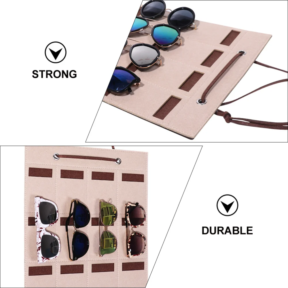 Felt Eyeglasses Stand Holder Sunglasses Glasses Storage Display Hanging Bag 
Felt Eyeglasses Stand Holder Sunglasses Glasses Storage Display Hanging Bag