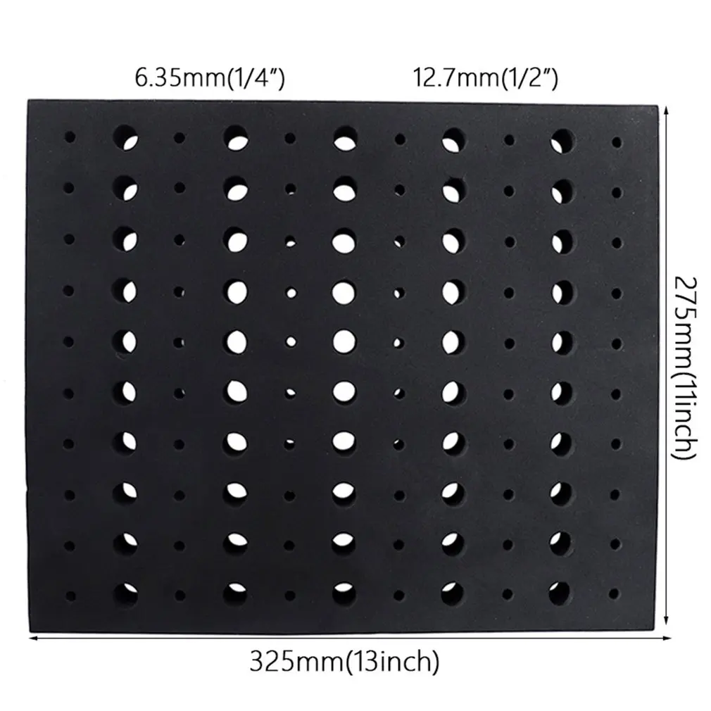 Save Space Multifunctional Garage Hard Foam Router Bit Tray Tools Storage Durable Milling Cutters Divider Workshop 110 Holes
Save Space Multifunctional Garage Hard Foam Router Bit Tray Tools Storage Durable Milling Cutters Divider Workshop 110 Holes