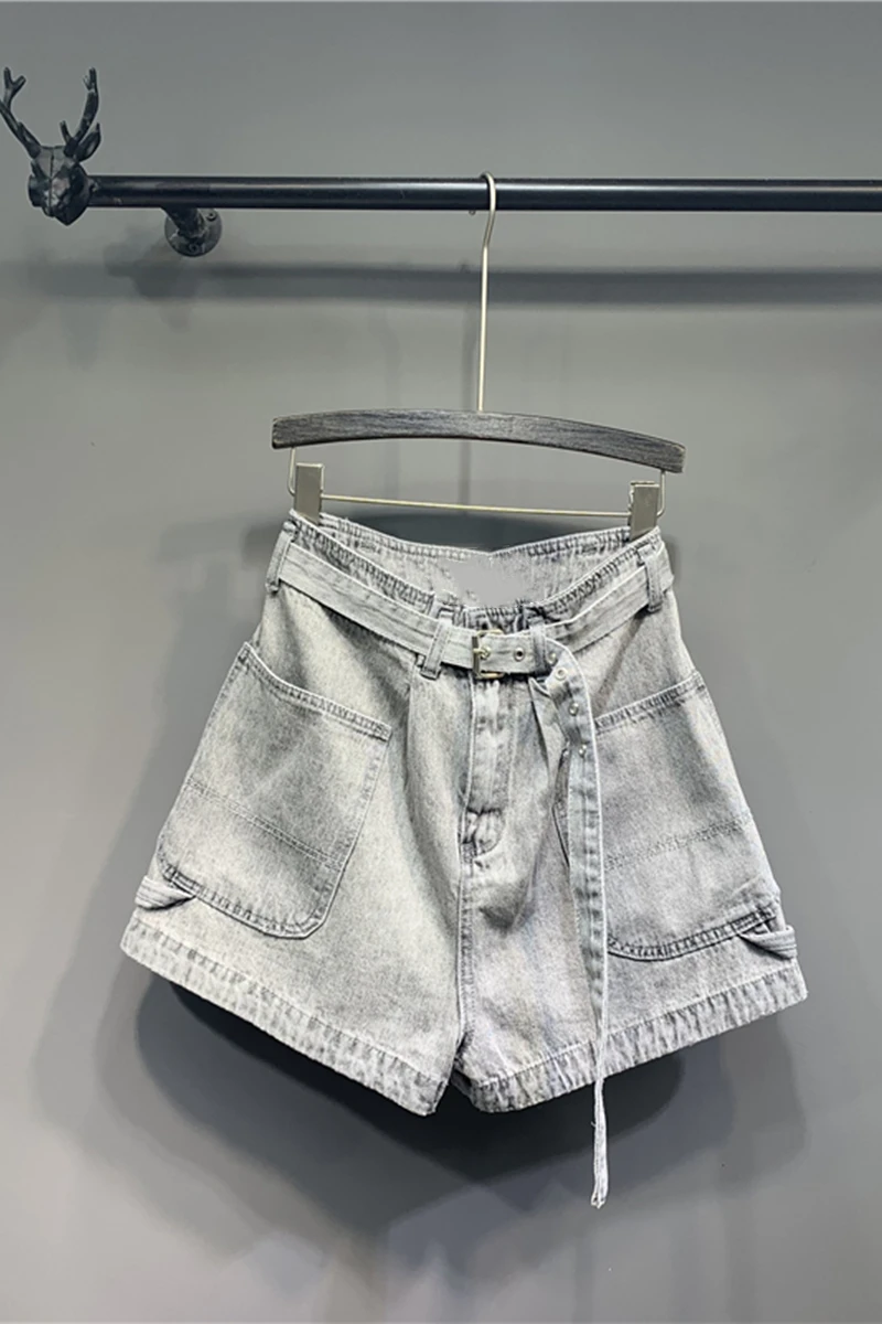 Shorts Jeans Pantalones Women Drawstring Denim Mujer Cortos Bleached Washed DM001
Shorts Jeans Pantalones Women Drawstring Denim Mujer Cortos Bleached Washed DM001