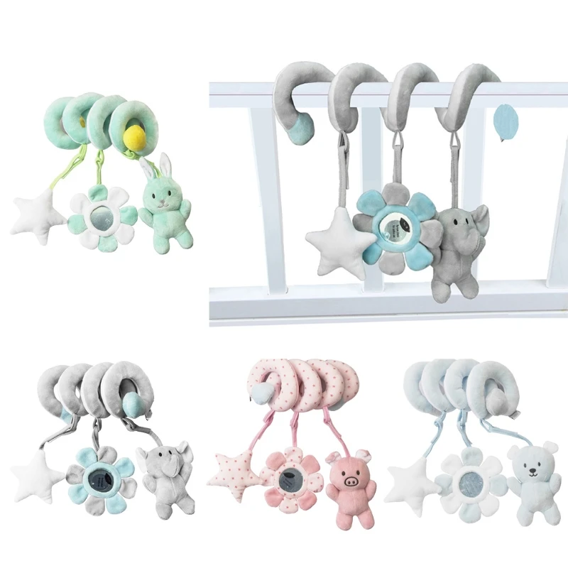 Baby Bed Hanging Toy Hanging Spiral Rattle Cart Pendant Interactive Early Education Tool Newborn Stroller for 0-3 Years Old
Baby Bed Hanging Toy Hanging Spiral Rattle Cart Pendant Interactive Early Education Tool Newborn Stroller for 0-3 Years Old