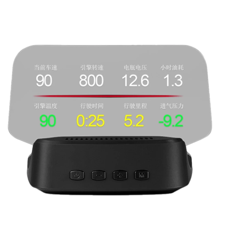 Автомобильный OBD HD GPS-навигатор HUD проекционный дисплей OBD компьютер для данных Google Map
Автомобильный OBD HD GPS-навигатор HUD проекционный дисплей OBD компьютер для данных Google Map